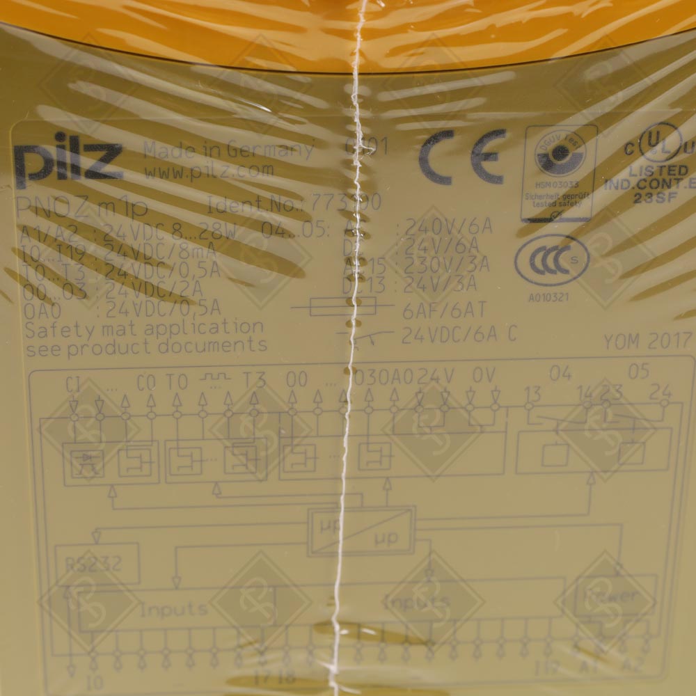 Базовый модуль безопасности Pilz PNOZ m1p 773100 — изображение 4