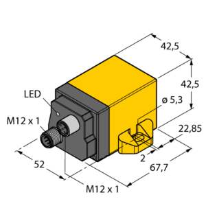 Инклинометр TURCK B2N45H-Q42-CNX2-2H1150