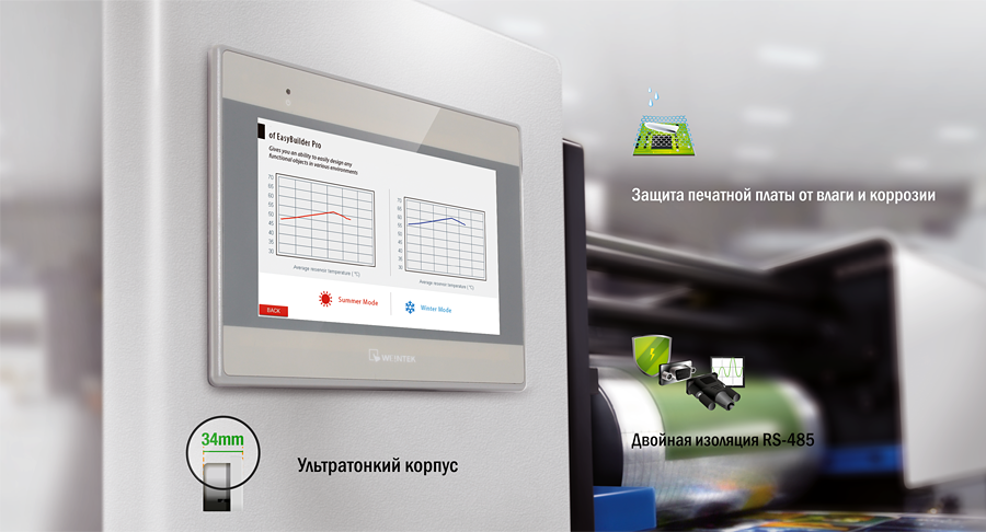 Панель оператора Weintek MT8100iE, 10.1″ — изображение 7