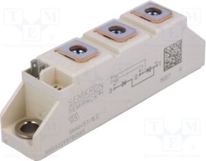 SKKH72/20EH4, Модуль: диодно-тиристорный, 2кВ, 70А, A47, SEMIPACK1, Ufmax: 1,9В