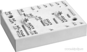 SKIIP35NAB126V1 + Standard Lid, Модуль IGBT (3-фазный диодный мост + brake chopper + 3-фазный мостовой инвертор) [MiniSKiiP 3]