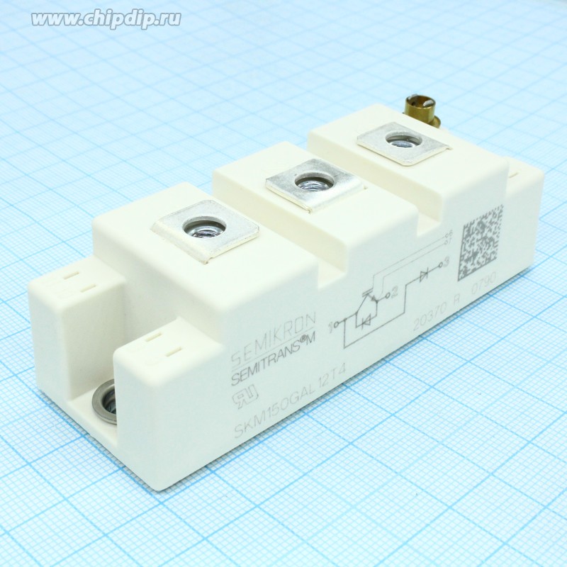 SKM150GAL12T4, Биполярный транзистор IGBT, 1200 В, 150 А