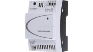 Источник питания Вход 100-240V AC; Выход 24V DC / 1,75A ALPHA POWER 24-1.75