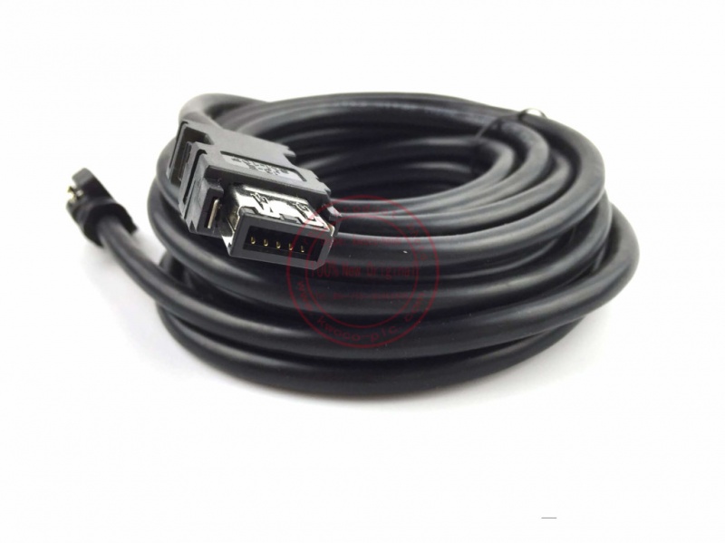 Кабель 2м, стандартной гибкости, кабель в сторону от вала двигателя, IP65 MR-J3ENCBL2M-A2-L