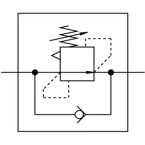 Клапан регулирования перепада давлений Festo LRLL-1/4-QS-6 — изображение 2