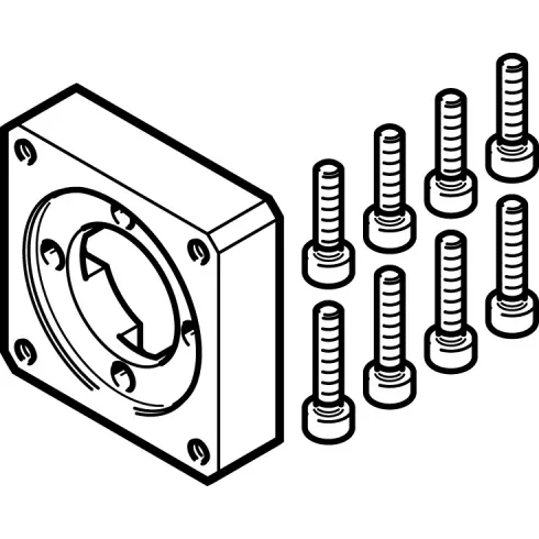 Фланец электродвигателя Festo EAMF-A-28D-42A