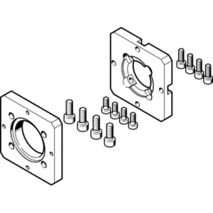 Фланец электродвигателя Festo EAMF-A-38A-40G