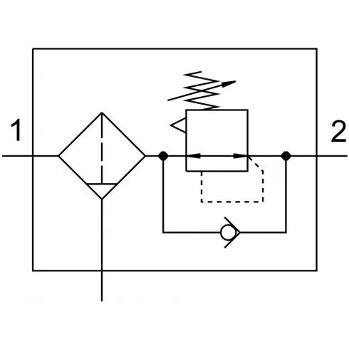 Фильтр-регулятор давления Festo LFR-1/2-D-5M-O-DI-MAXI — изображение 2
