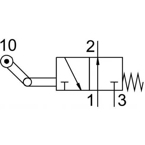 Распределитель с роликовым рычагом Festo LO-3-1/4-B — изображение 2