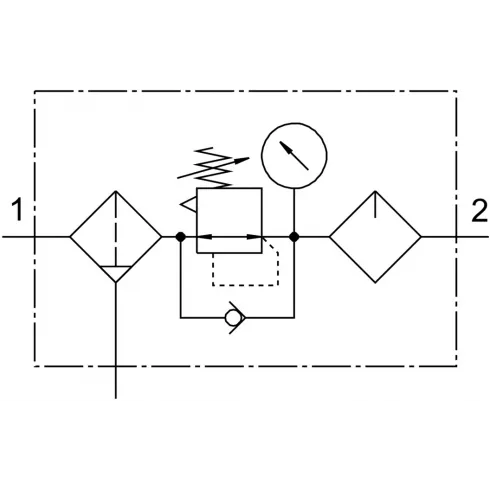 Блок подготовки воздуха Festo FRC-1/2-D-7-MAXI — изображение 2