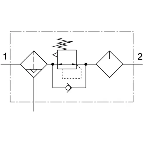 Блок подготовки воздуха Festo FRC-1/2-D-7-O-DI-MAXI-A — изображение 2