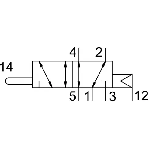 Нажимной распределитель Festo VMEF-S-M52-E-G18 — изображение 7