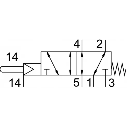 Нажимной распределитель Festo VMEF-SCZ-M52-M-N18 — изображение 6