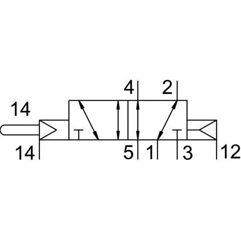 Нажимной распределитель Festo VMEF-SCZ-M52-E-G18 — изображение 6