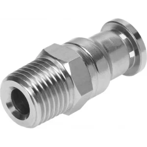 Штуцер цанговый Festo CRQS-1/2-12 из нержавеющей стали