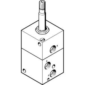 Распределитель с электромагнитным управлением Festo MFHB-2-1/4-B