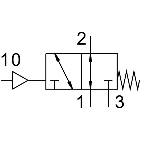 Распределитель с пневматическим управлением Festo VUWS-L25-M32U-M-N14 — изображение 4