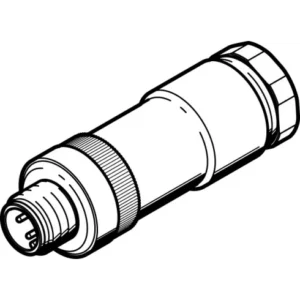Штекер Festo NECU-S-M12G4-D-IS