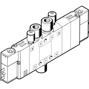 Распределитель с электромагнитным управлением Festo CPE10-M1BH-5/3BS-QS4-B