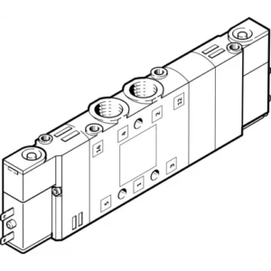 Распределитель с электромагнитным управлением Festo CPE10-M1BH-5/3BS-M7-B