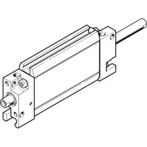 Плоский пневмоцилиндр Festo DZF-12-P-A-S2