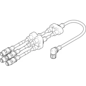 Переходник Festo NEFV-V12-M12W8-0.6-M12QG5