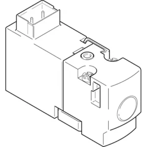 Распределитель с электромагнитным управлением Festo MHA1-M4H-2/2G-0,9-TC