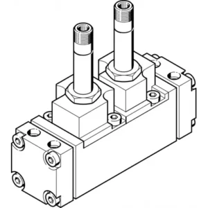 Распределитель с электромагнитным управлением Festo CJM-5/2-1/2-FH