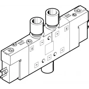 Распределитель с электромагнитным управлением Festo CPE10-M1BH-5/3BS-M5-B