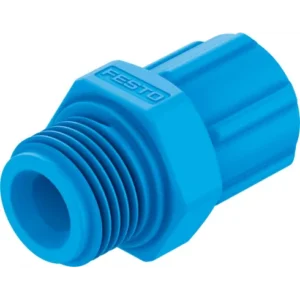 Штуцер ниппельный с накидной гайкой Festo CK-1/4-PK-6-KU