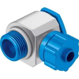 Штуцер ниппельный угловой с накидной гайкой Festo LCK-1/4-PK-4