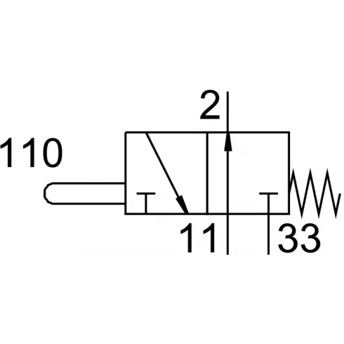 Пневматический концевой выключатель Festo SO-3-PK-3-B — изображение 2
