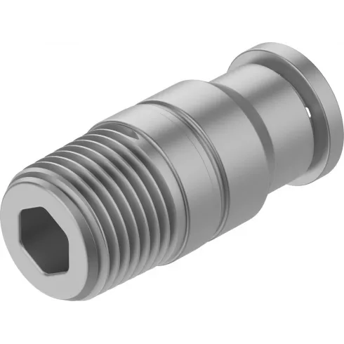 Штуцер цанговый с внутренним шестигранником Festo CRQS-1/4-8-I из нержавеющей стали — изображение 2