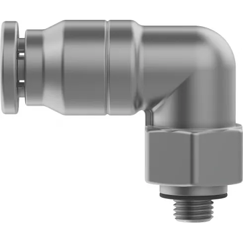 Штуцер цанговый угловой Festo CRQSL-M5-6 из нержавеющей стали — изображение 3