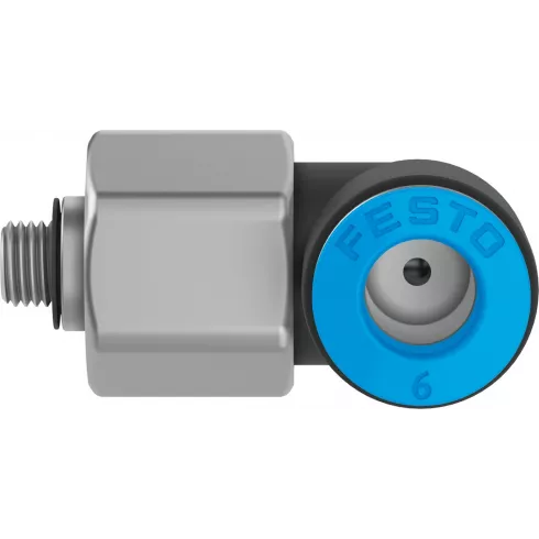 Штуцер цанговый угловой, поворотный Festo QSRL-M5-6 — изображение 3