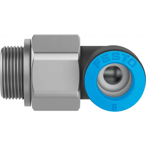 Штуцер цанговый угловой, поворотный Festo QSRL-G3/8-10 — изображение 3