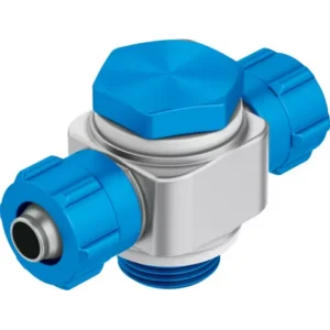 Тройник ниппельный с резьбой и накидной гайкой Festo TCK-1/8-PK-6