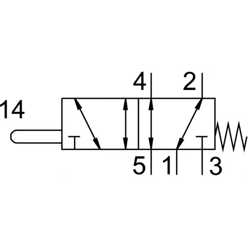 Нажимной распределитель Festo VMEF-S-M52-M-N18 — изображение 7