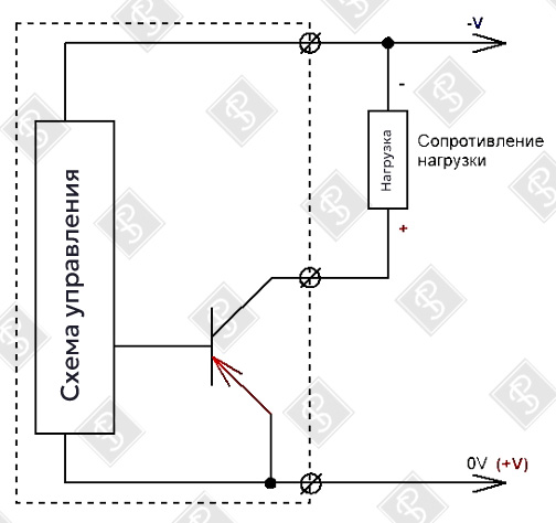 схема датчика PNP-2
