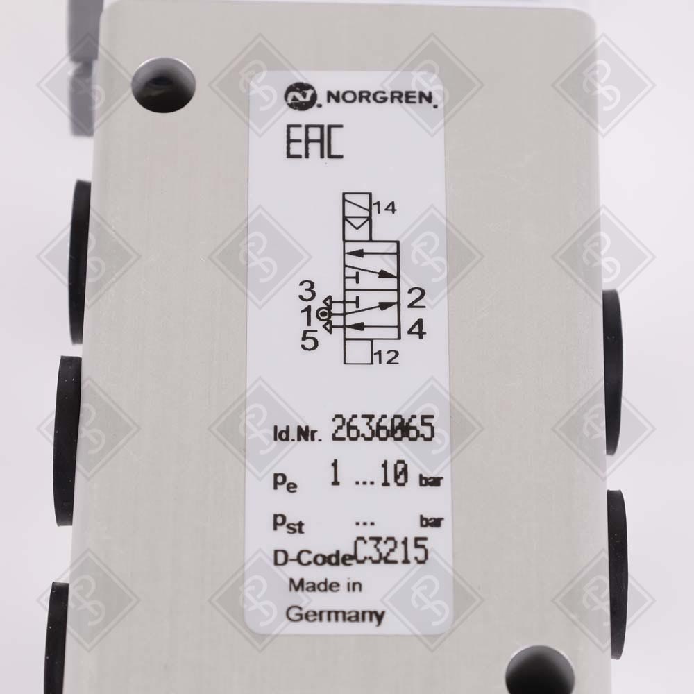 Пневмораспределитель Norgren 2636065 — изображение 3