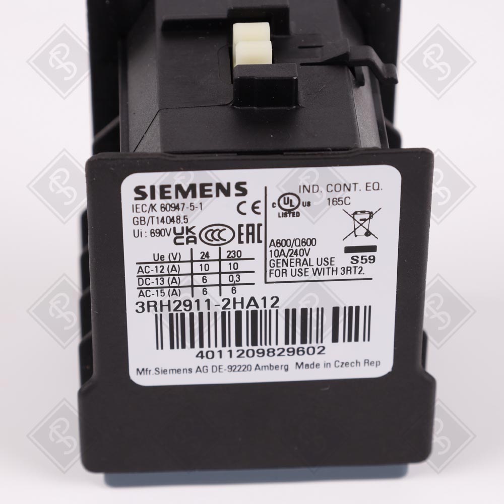 Блок дополнительных контактов Siemens 3RH2911-2HA12 — изображение 4