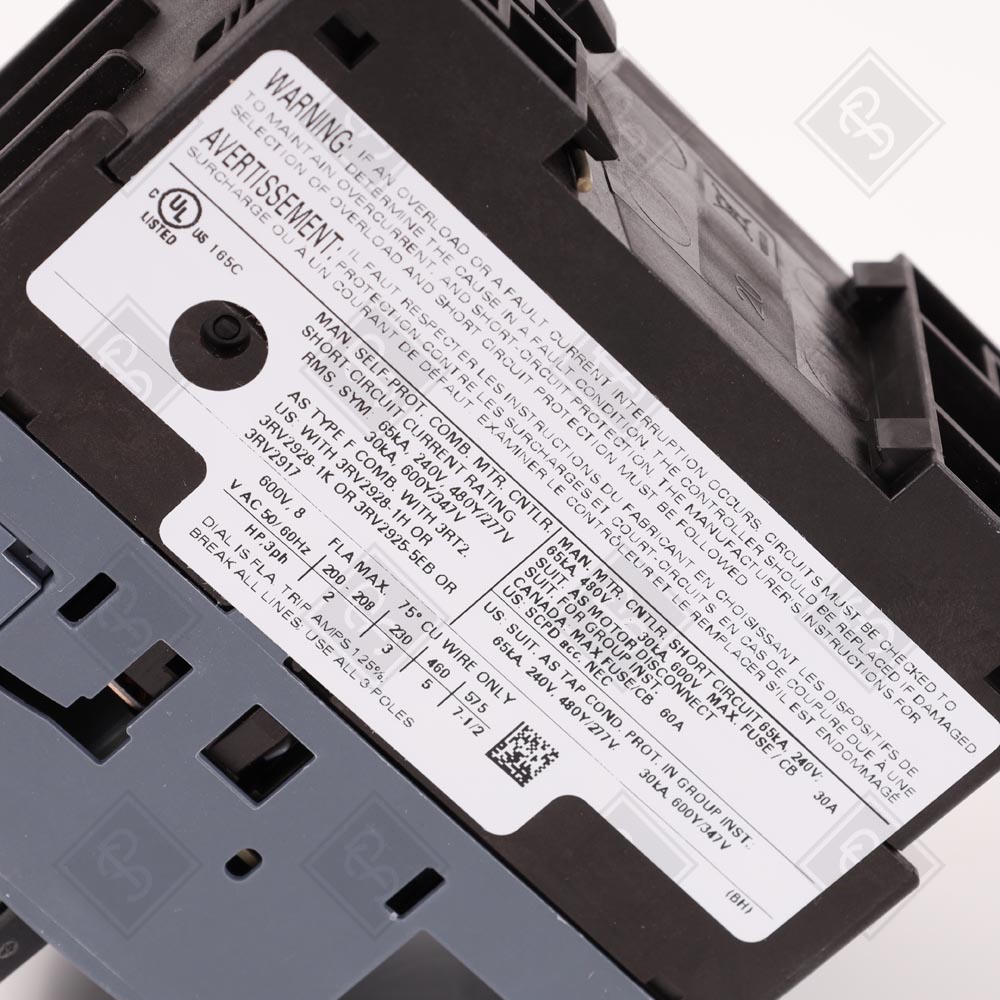 Автоматический выключатель Siemens SIRIUS 3RV2011-1HA15 — изображение 6