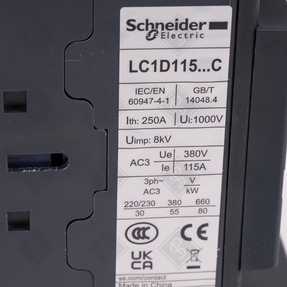 Контактор Schneider Electric TeSys LC1D11500M7C — изображение 4