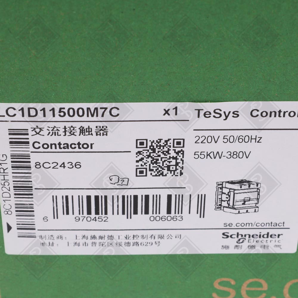 Контактор Schneider Electric TeSys LC1D11500M7C — изображение 6