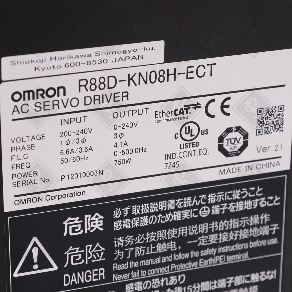Сервоприводной контроллер Omron R88D-KN08H-ECT — изображение 2