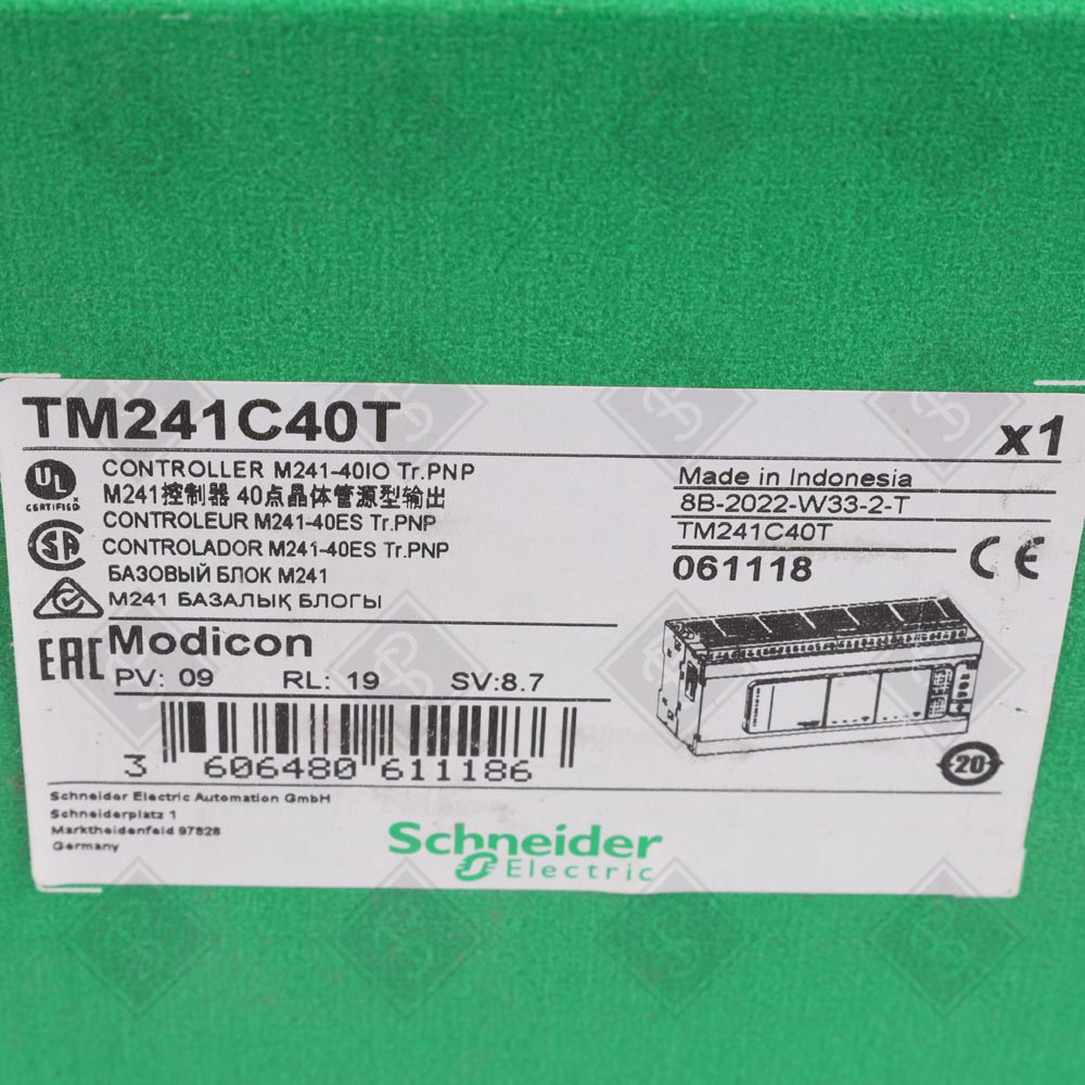Программируемый логический контроллер (ПЛК) Schneider Electric Modicon TM241C40T — изображение 9