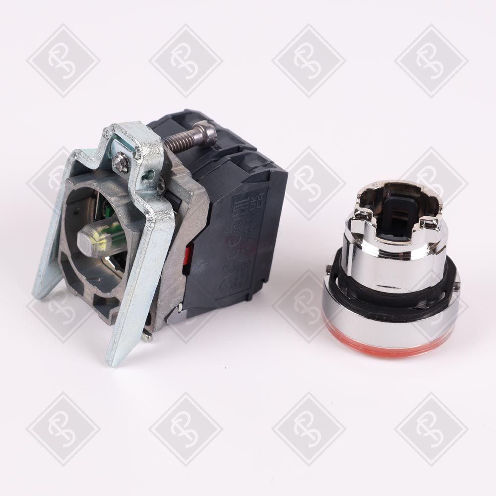 Кнопка желтая возвратная с подсветкой Schneider Electric XB4BW35B5 — изображение 4