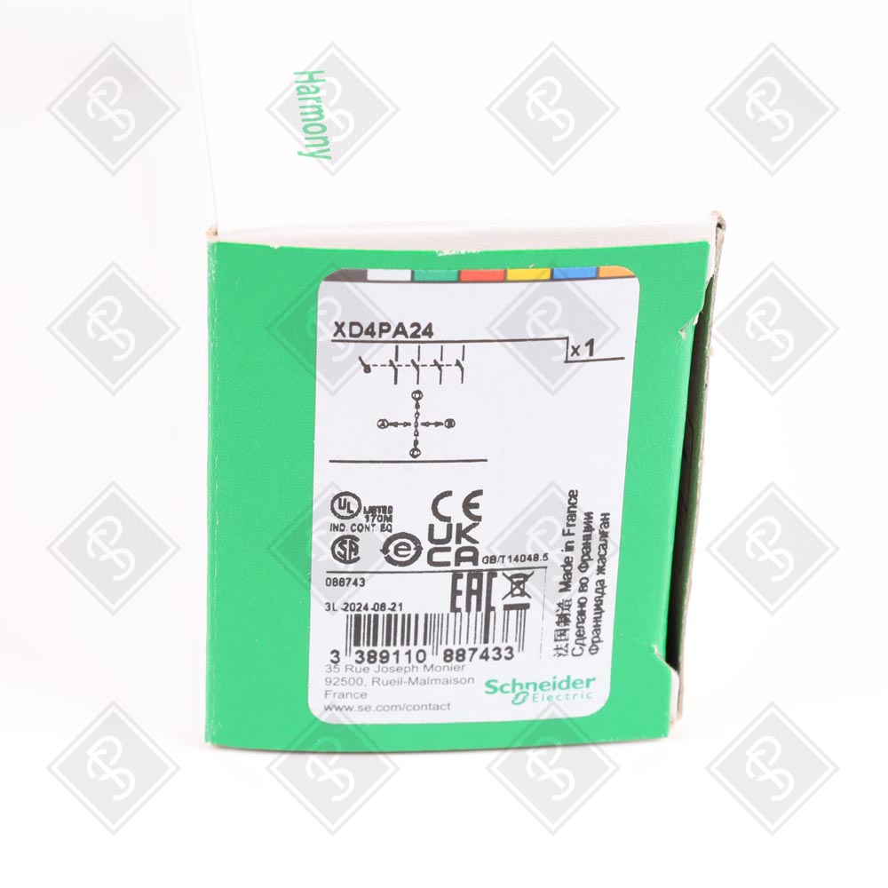 Переключатель манипулятор Schneider Electric XD4PA24 — изображение 5