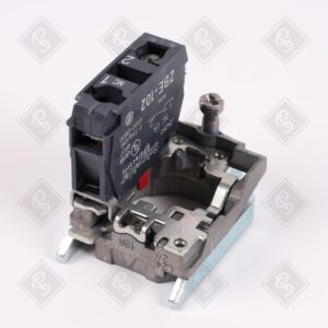 Монтажная колодка + блок дополнительных контактов Schneider Electric ZB4BZ102