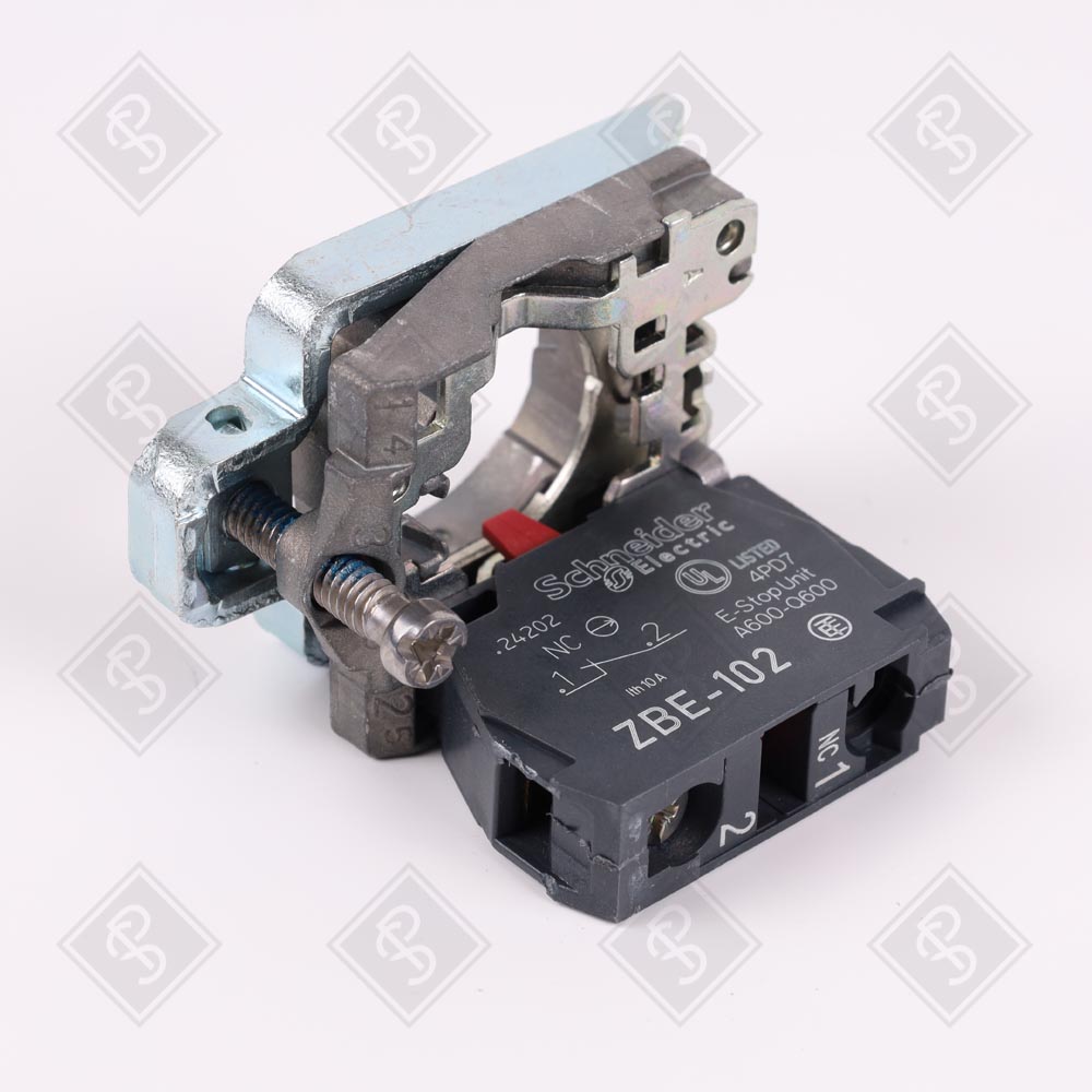 Монтажная колодка + блок дополнительных контактов Schneider Electric ZB4BZ102 — изображение 2